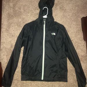 The North Face rain jacket
